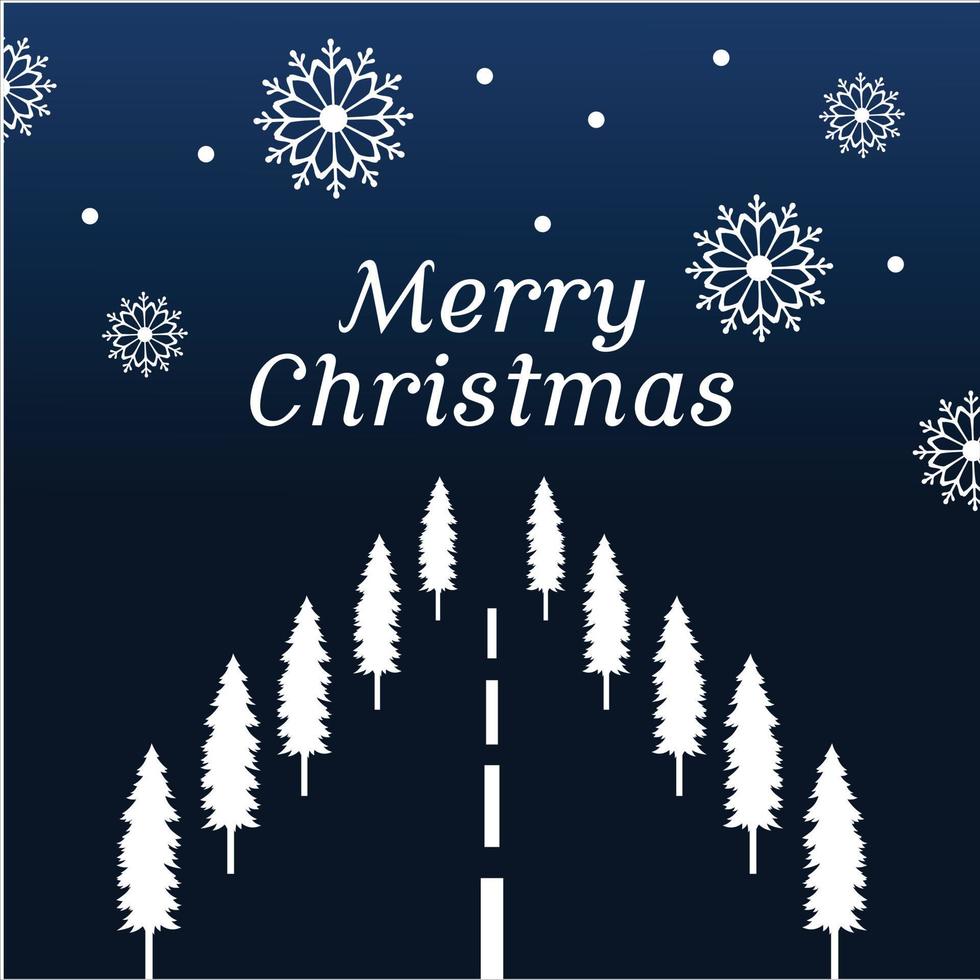 blue background with christmas theme vector