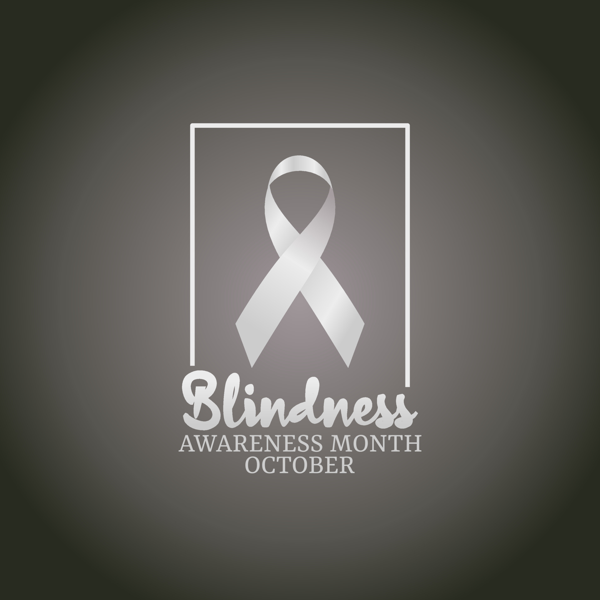 vector graphic of blindness awareness month good for blindness