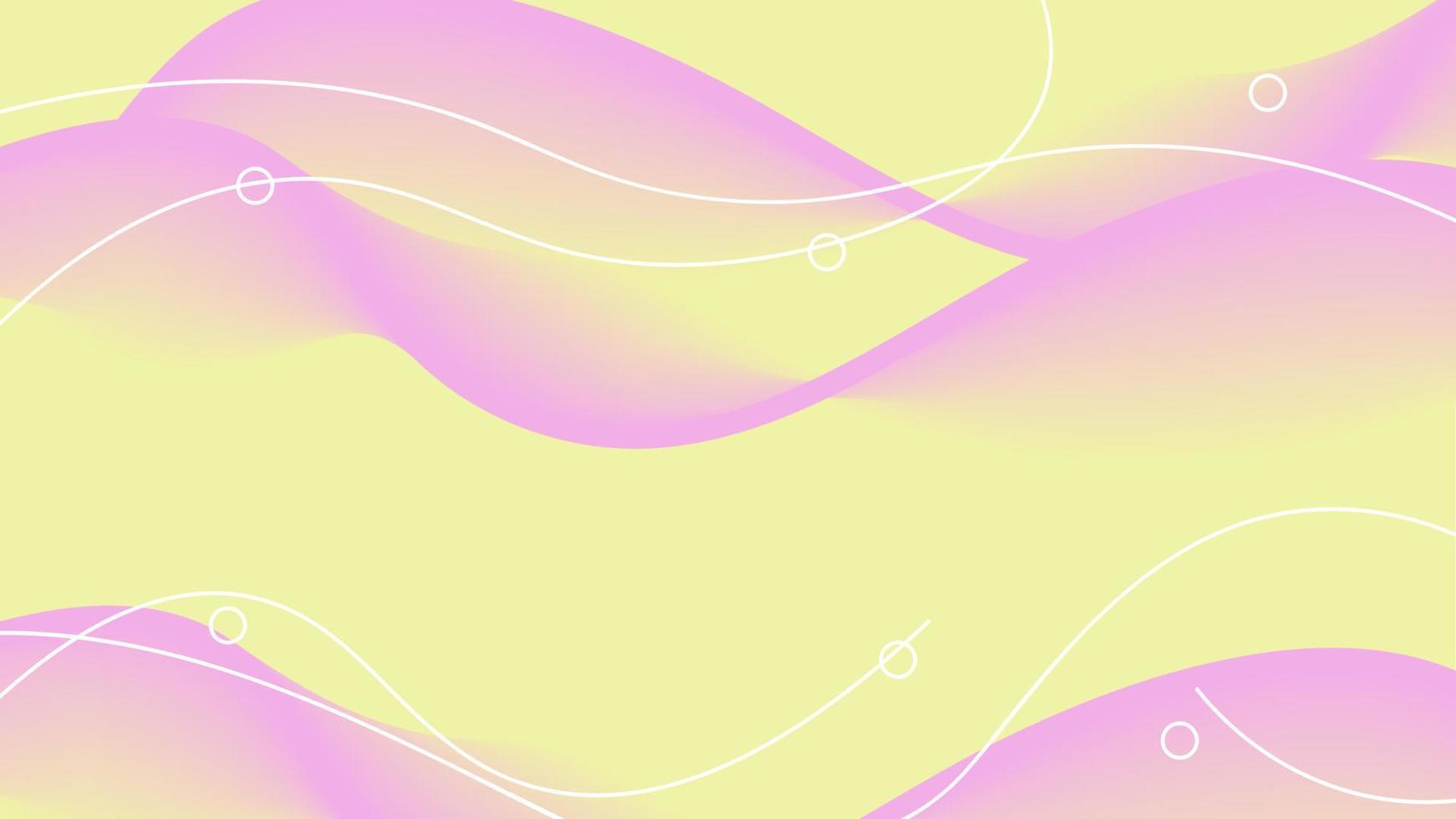 Soft wave background with ice cream color and simple lines. suitable for banner, flyer, web, desktop, etc. vector