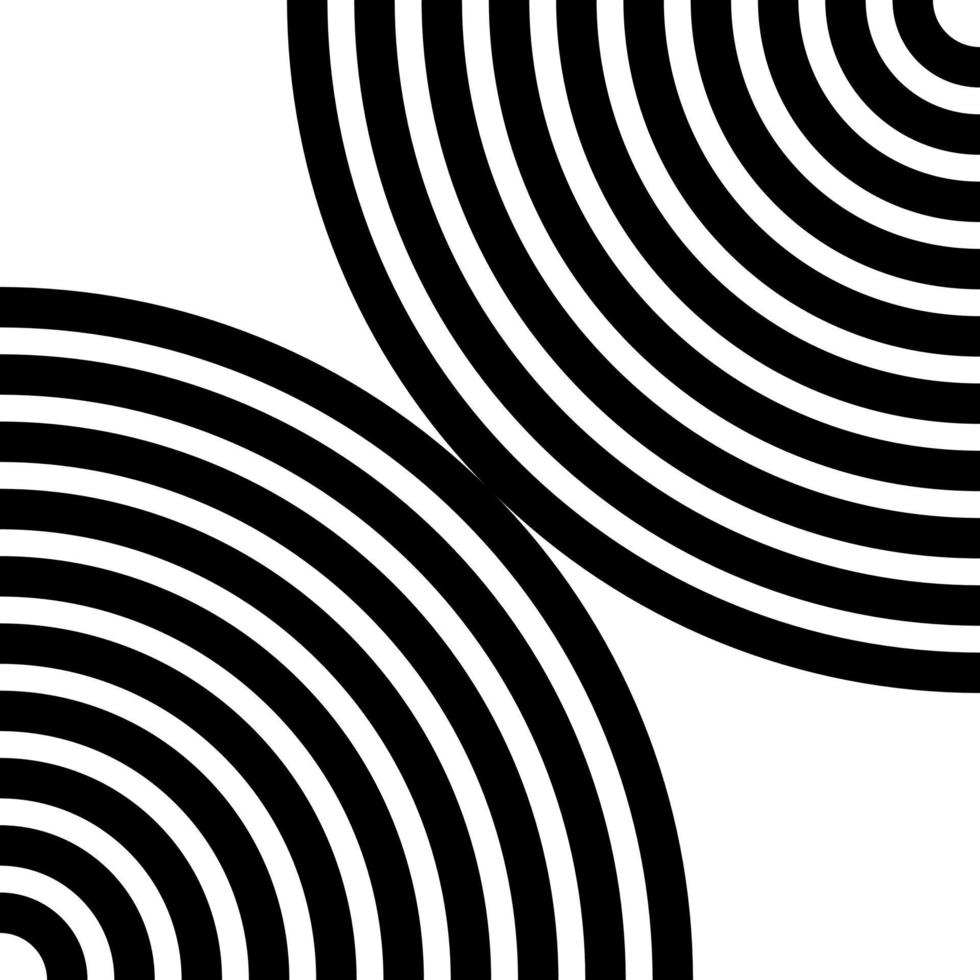 Seamless Half Circle Motif Pattern for Ornate, Decoration or Graphic Design Element. Vector Illustration