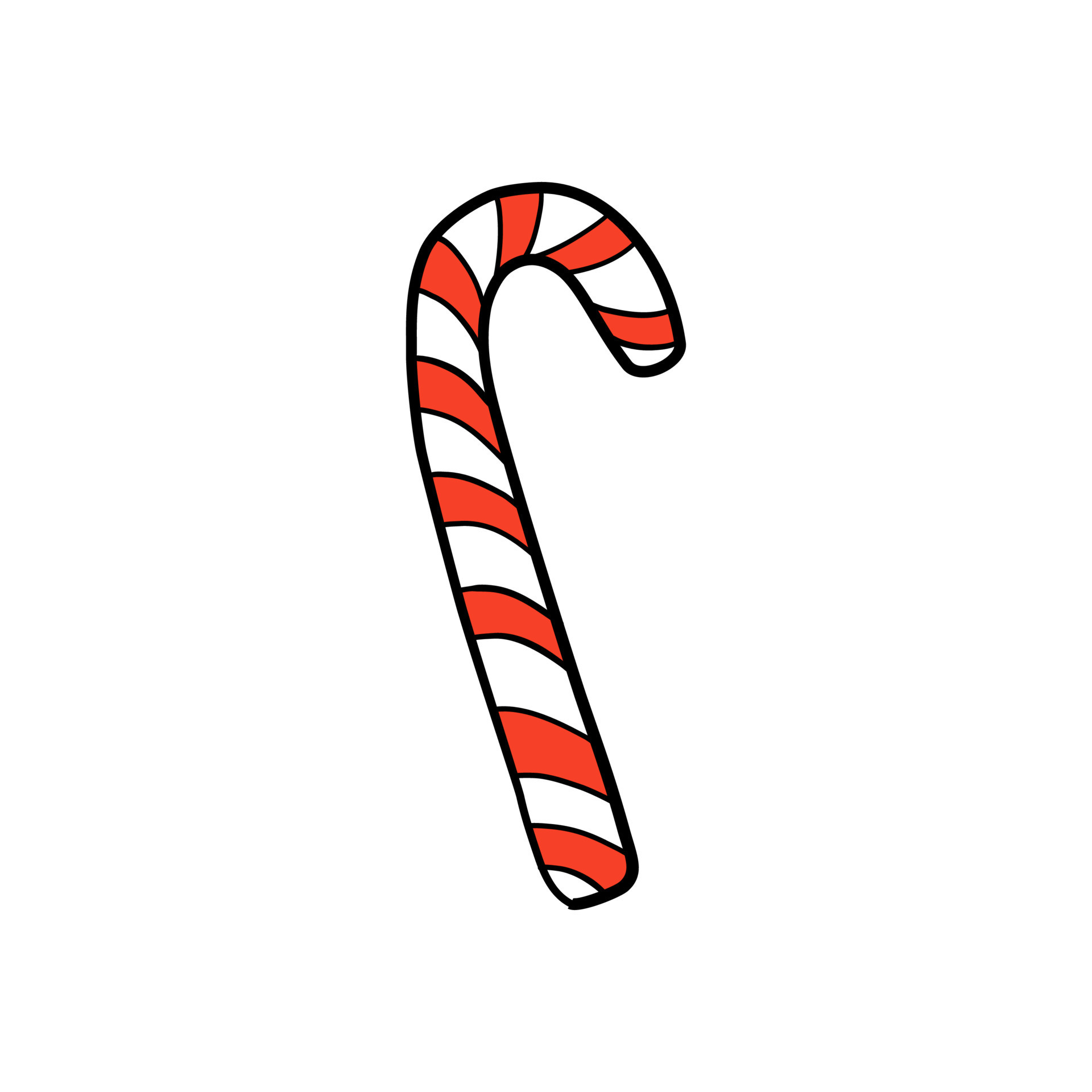 15+ Draw Candy Cane