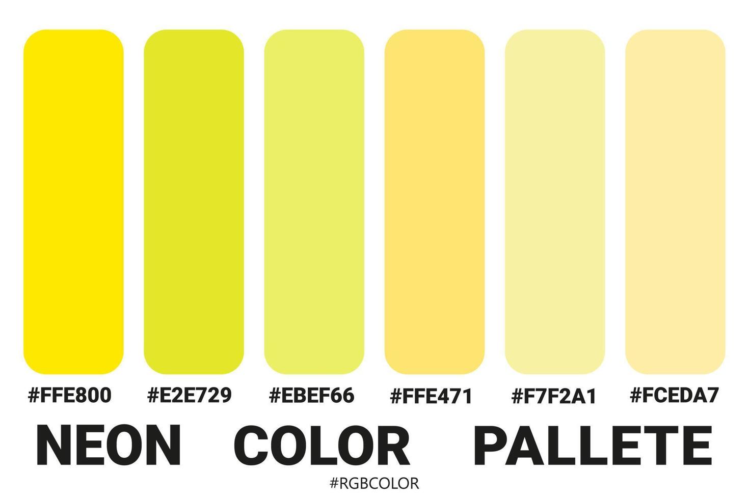A Collection of Accurately Color Palettes with Codes, Perfect for use by illustrators vector