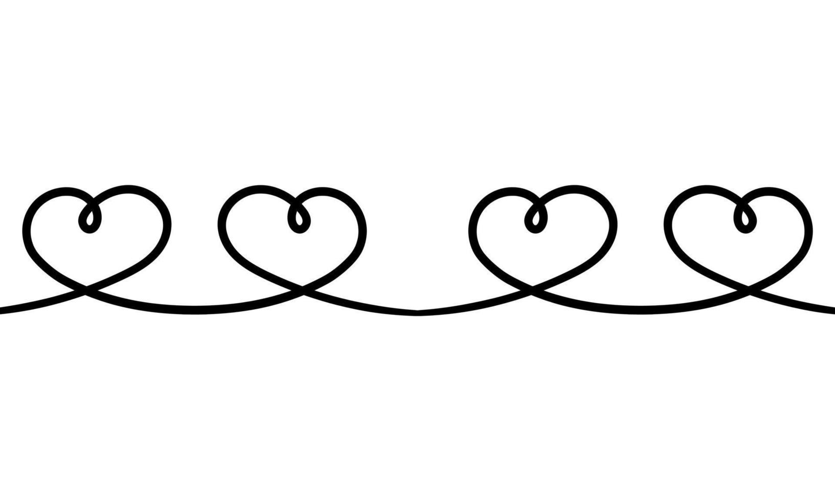 heart design with lines theme vector