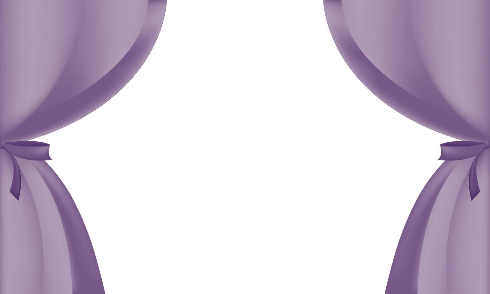 curtain and ribbon background with mesh technique vector