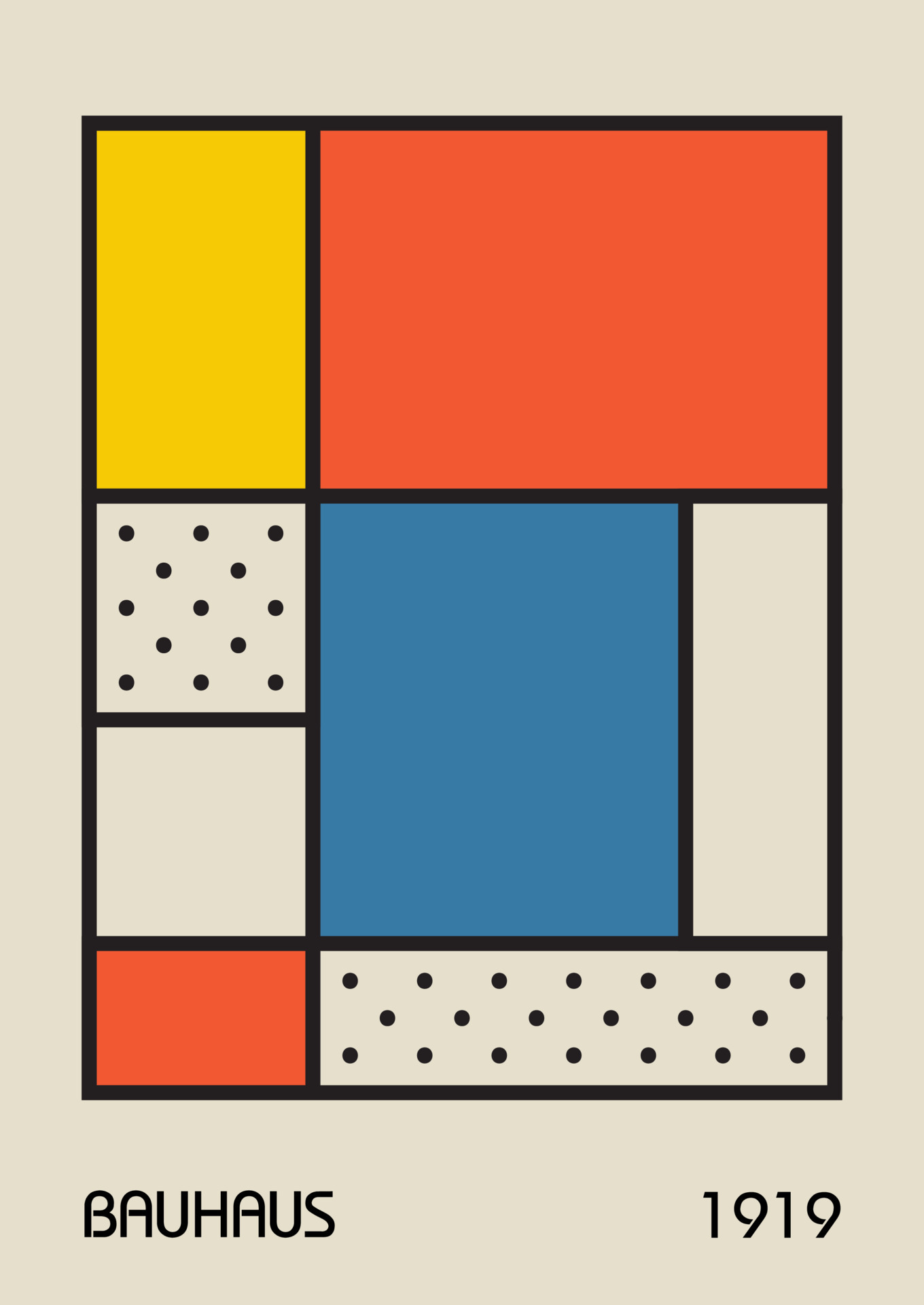 Minimal vintage 20s geometric design posters, wall art, template