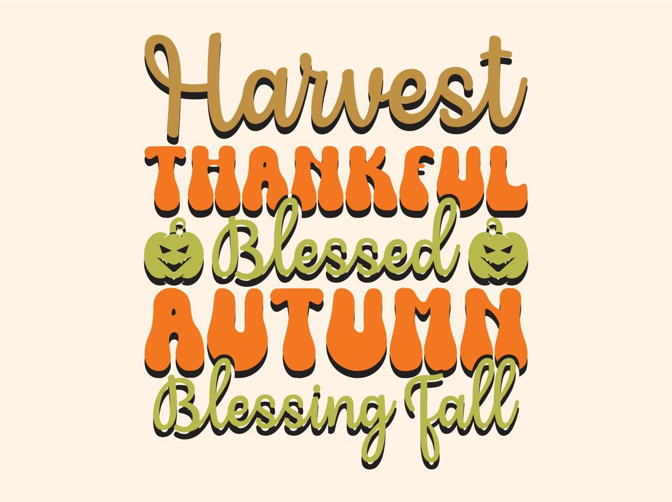 Fall t-shirt design vector file