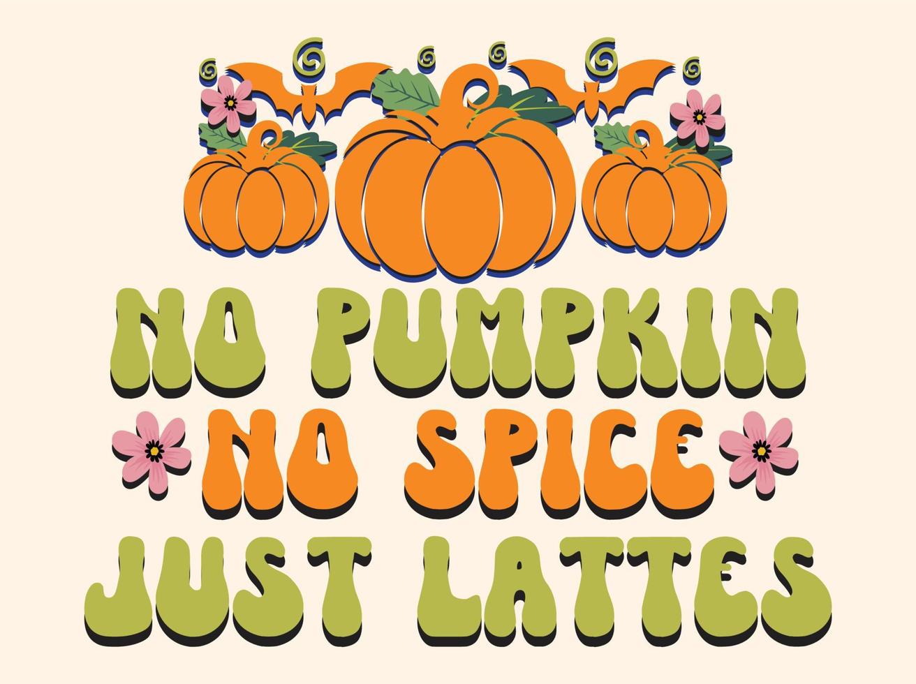 Fall t-shirt design vector file