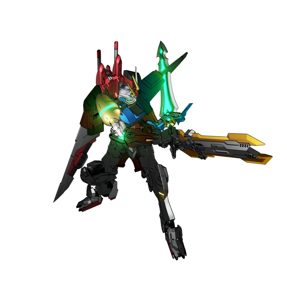 ataque tipo mecha png