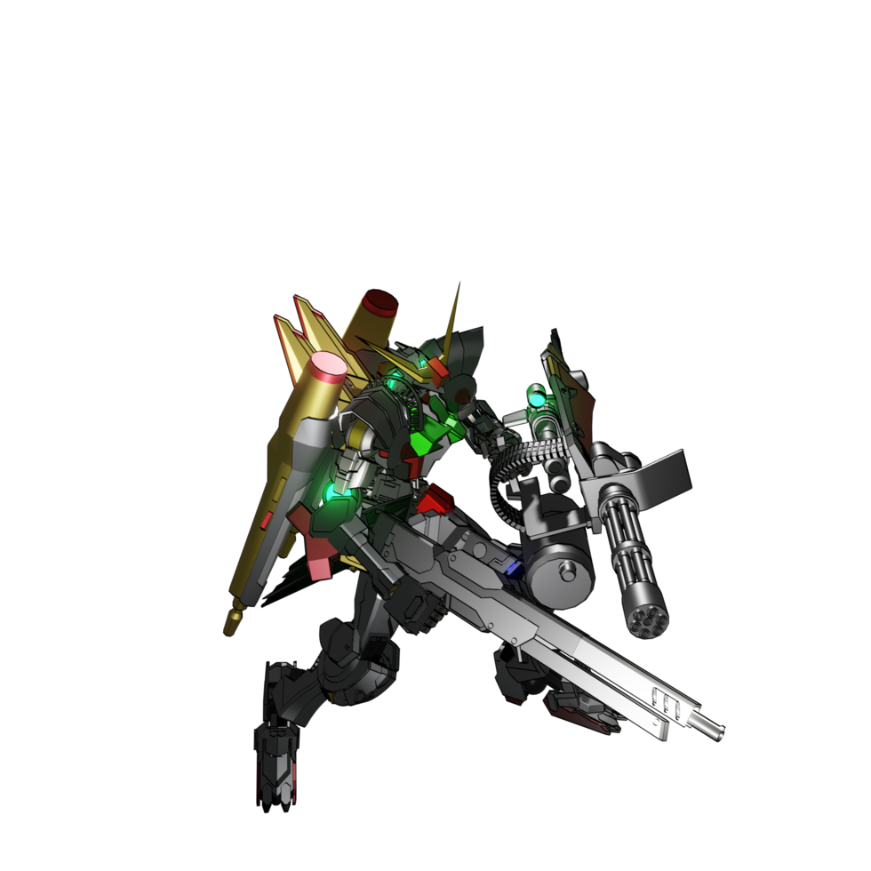 Mecha attack pose 12468736 PNG