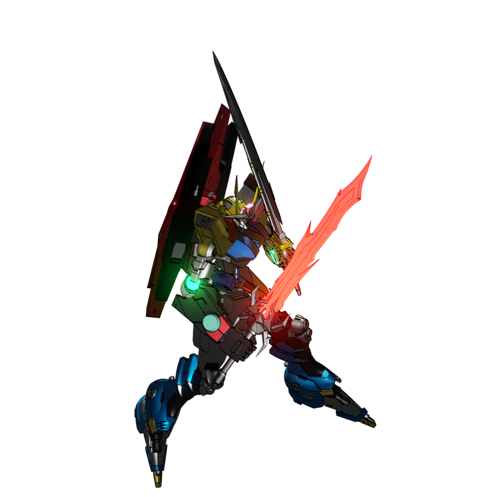 attaque de type mecha png