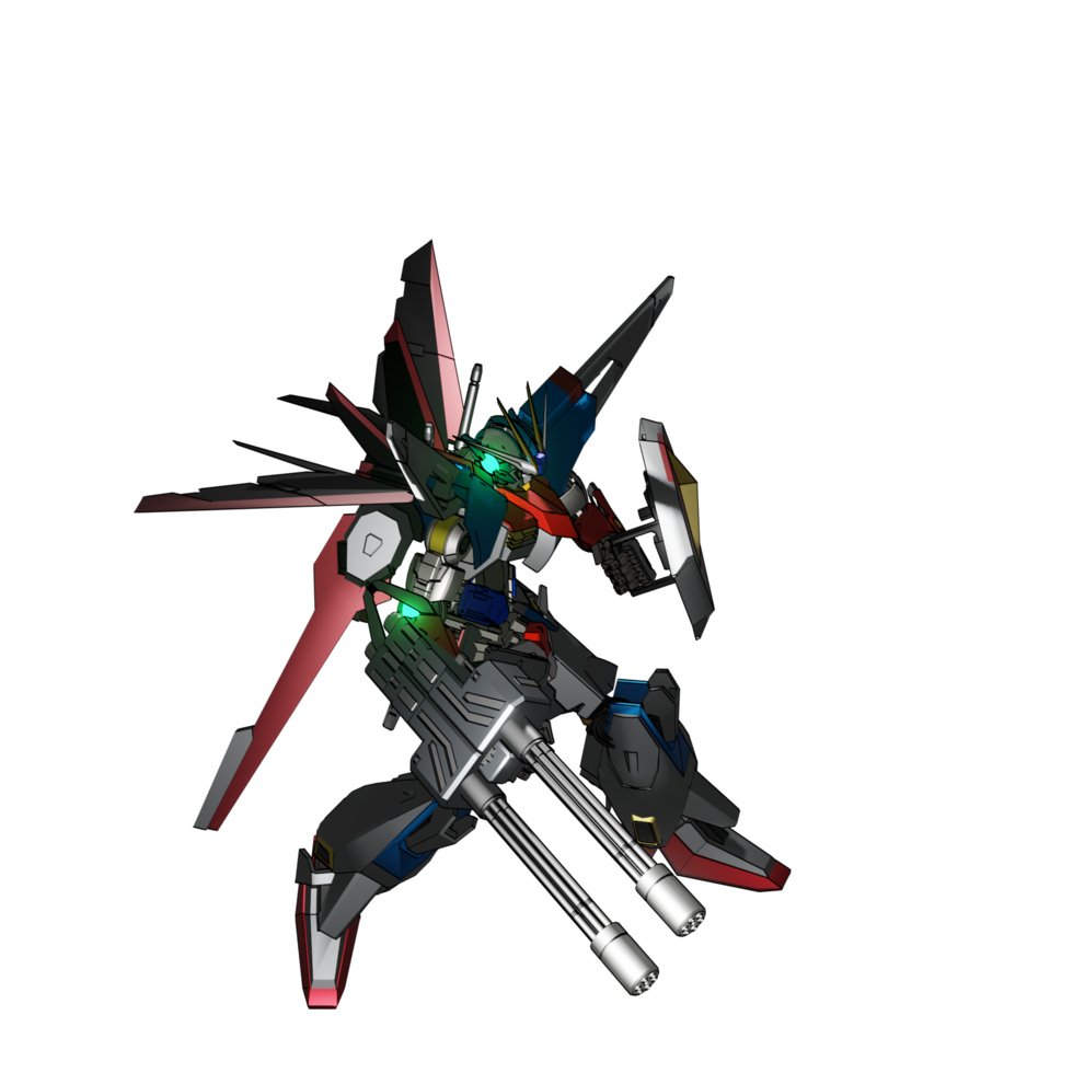 mecha attacco posa png