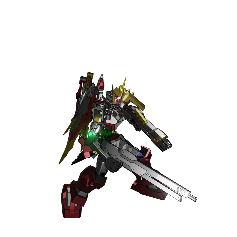 mecha listo para atacar png