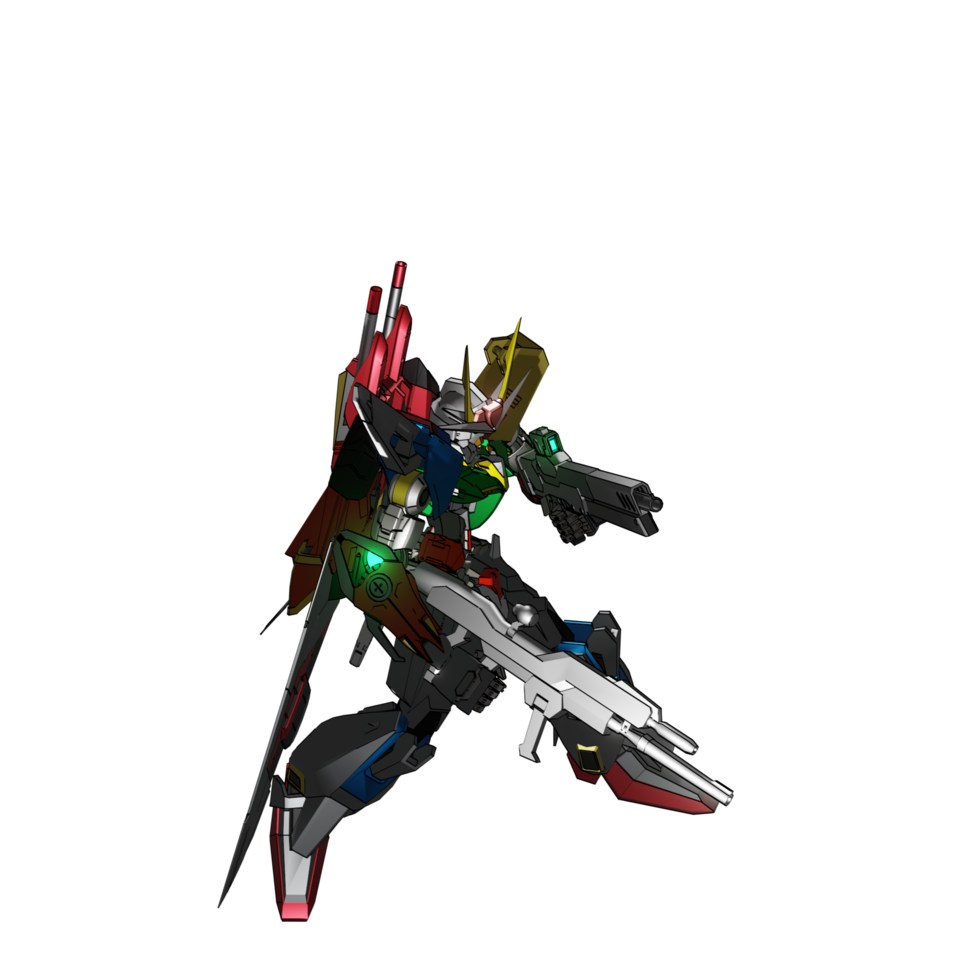 mecha listo para atacar png