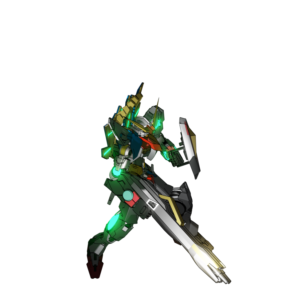 Mecha zum Angriff bereit png