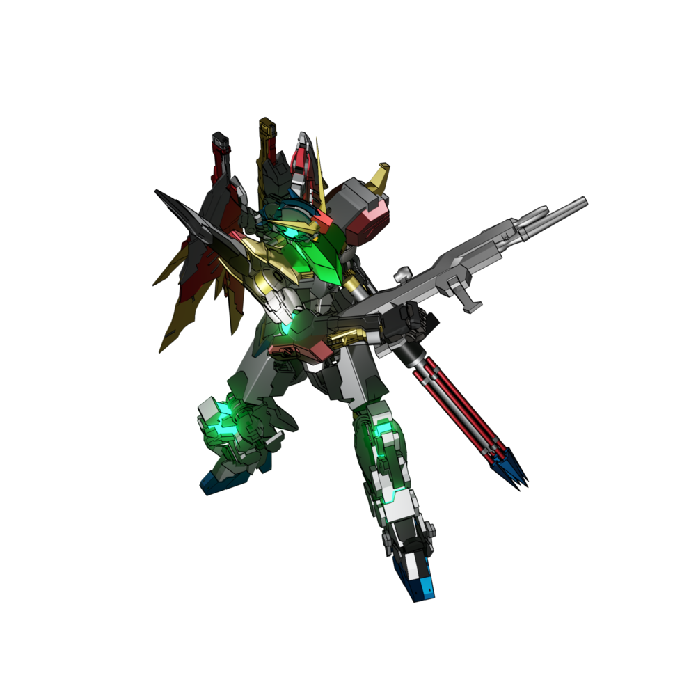 attaque de type mecha png