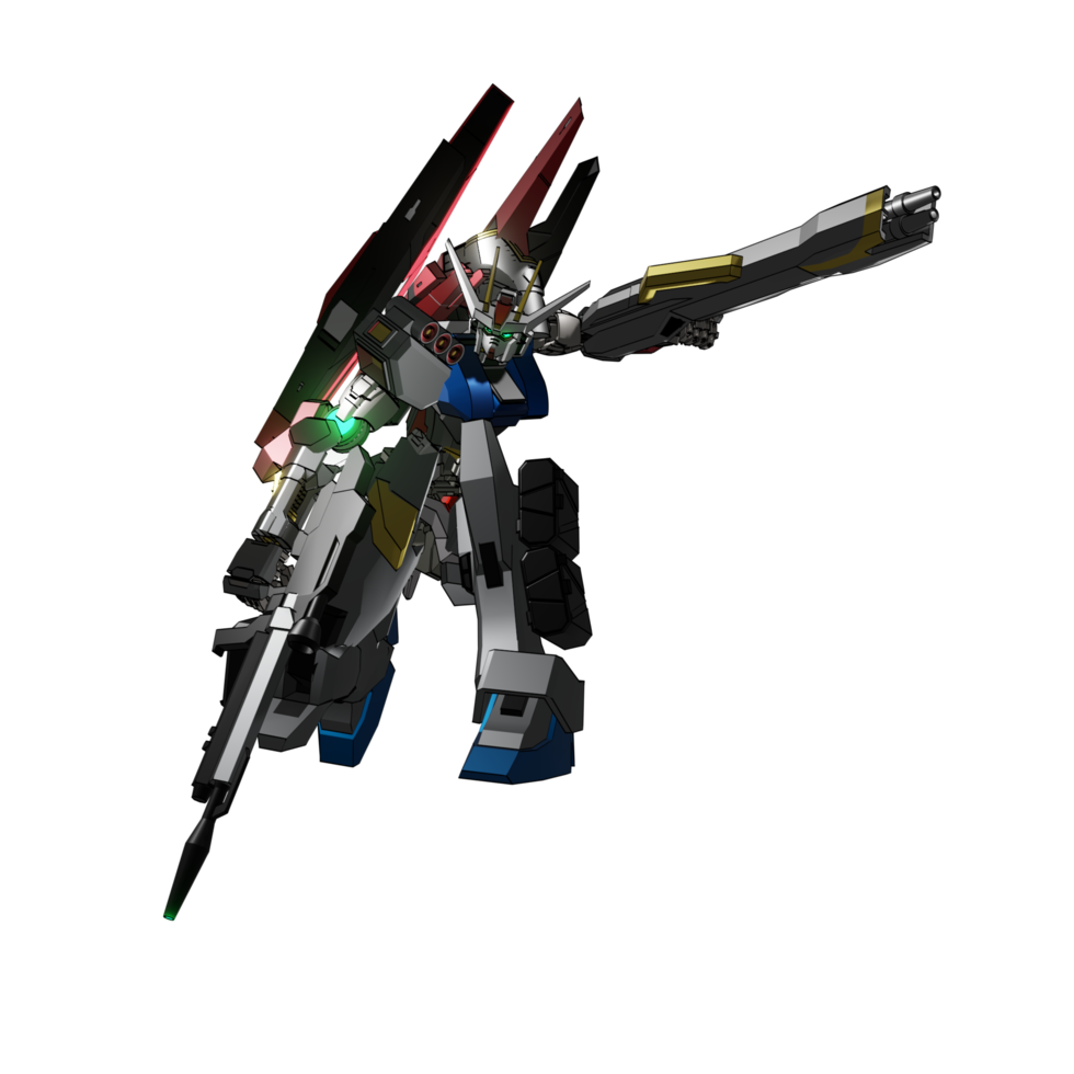 Mecha-Angriffspose png