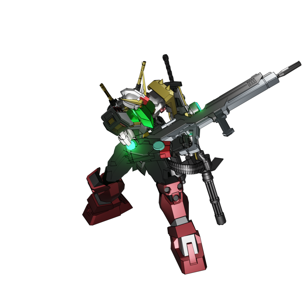 Mecha zum Angriff bereit png