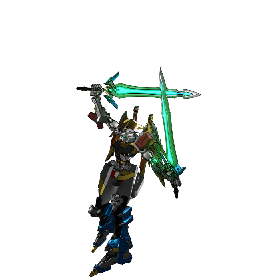 Mecha ready to attack png