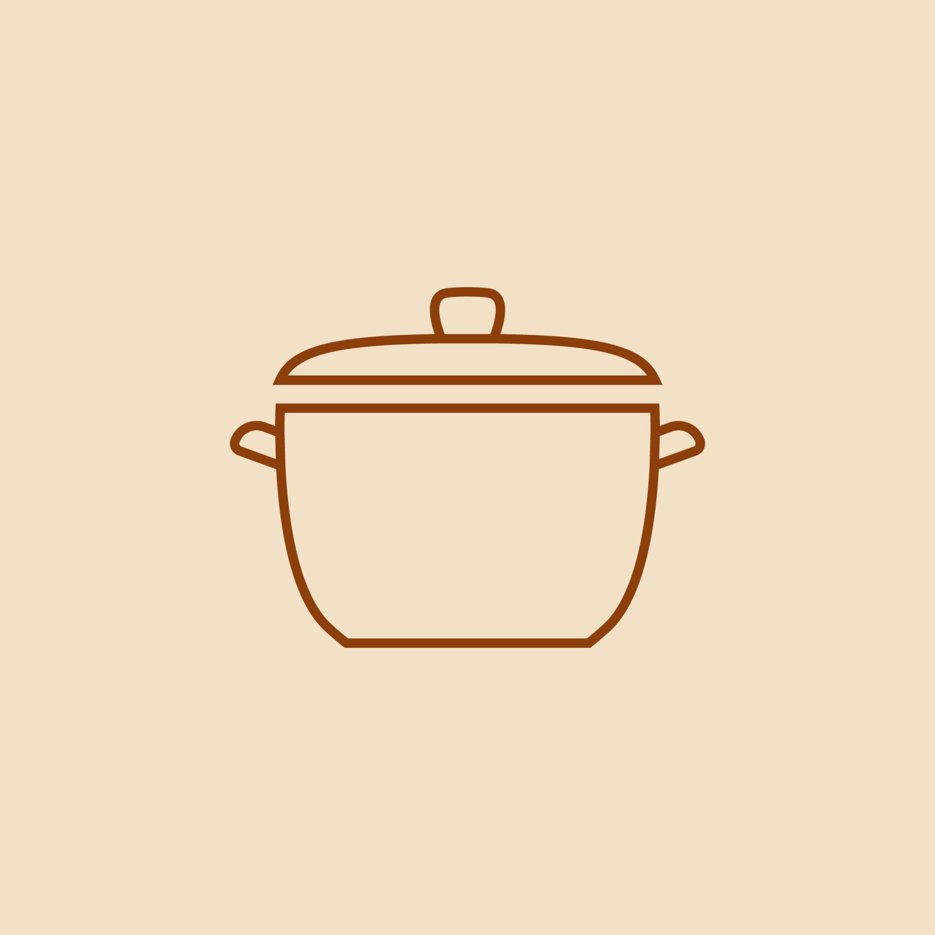 Cooking Kitchen Pan Pot Simple Cooking Coo - Cooking Pot Line Drawing -  Free Transparent PNG Clipart Images Download