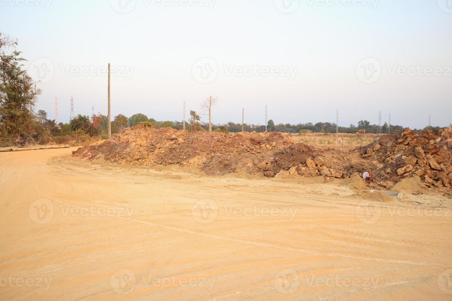 construction site background photo