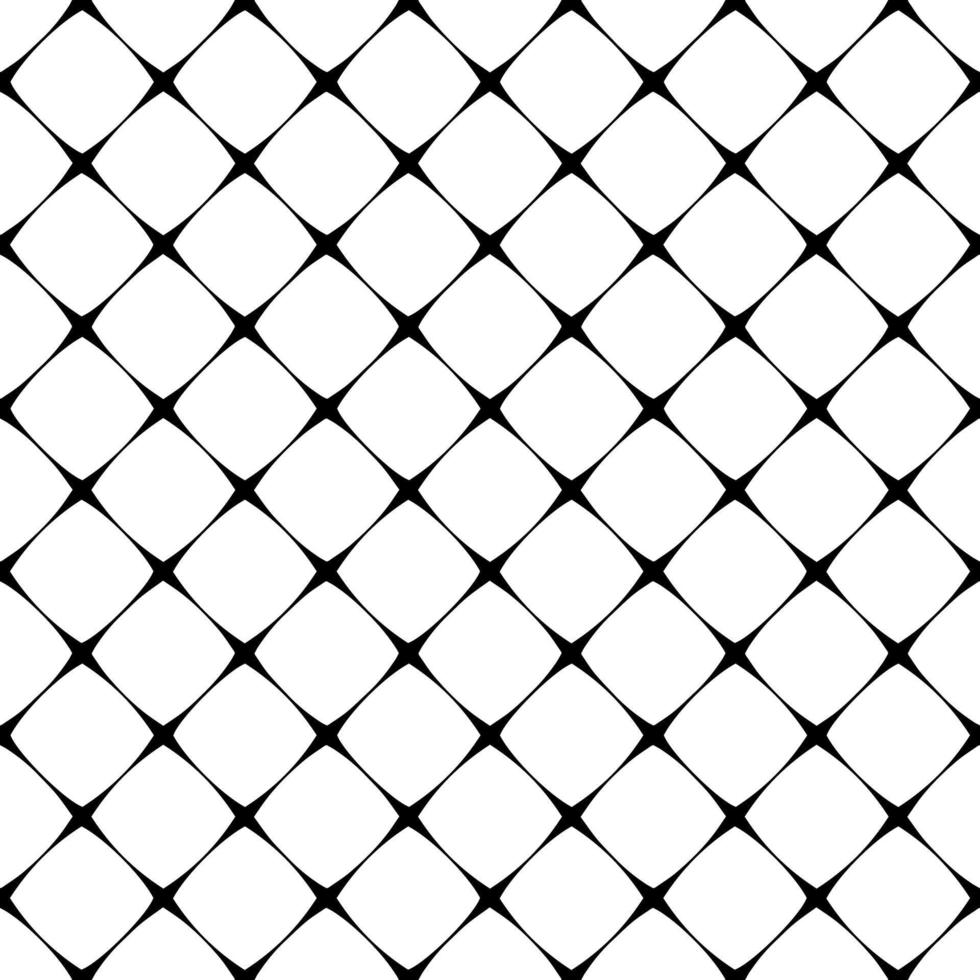 Black and white seamless pattern texture. Greyscale ornamental graphic design. vector
