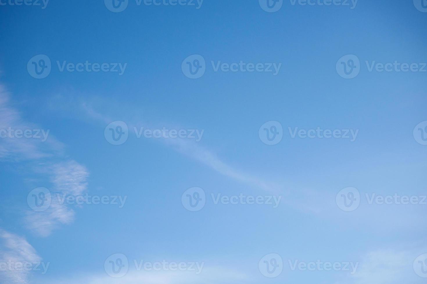 blue sky with clouds photo