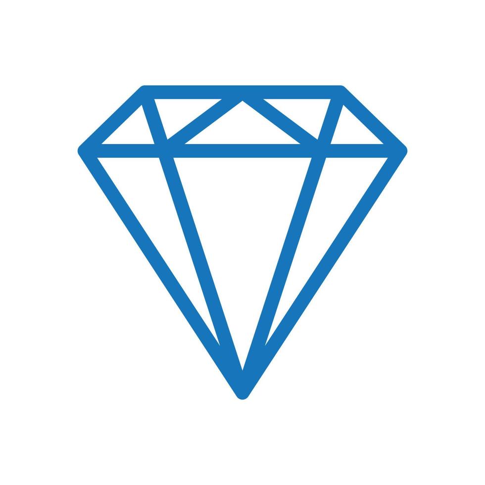 icono de vector de plantilla de logotipo de diamante