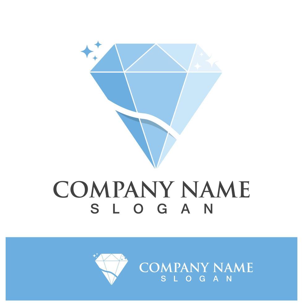 Diamond logo template vector icon