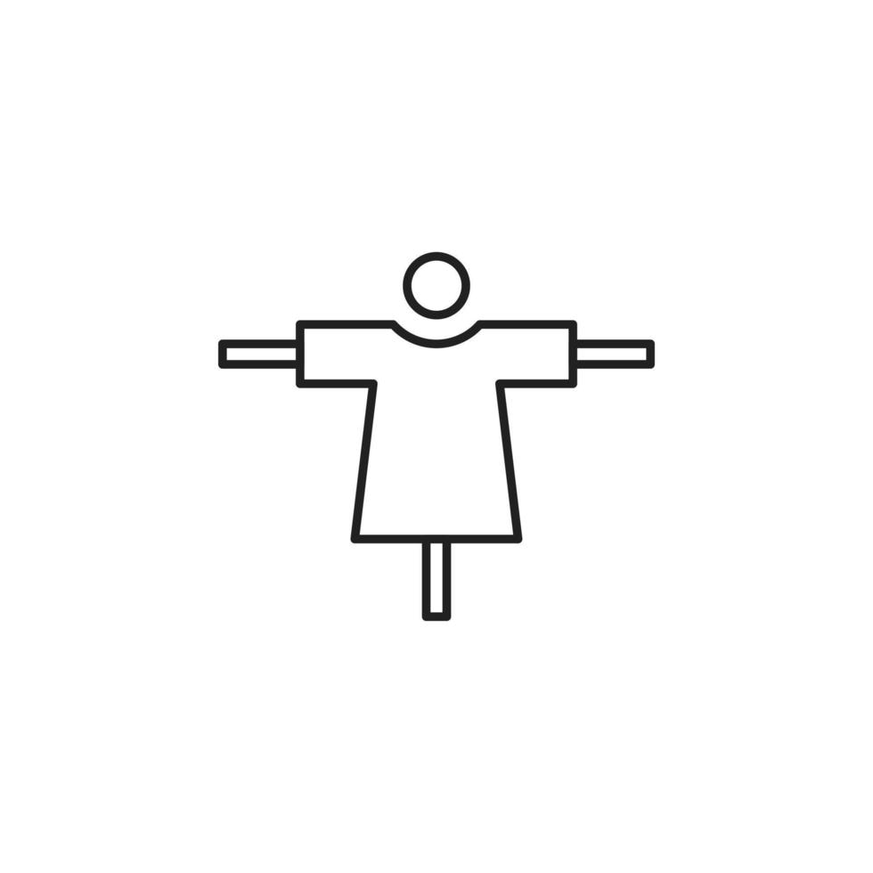 scarecrow vector for website symbol icon presentation