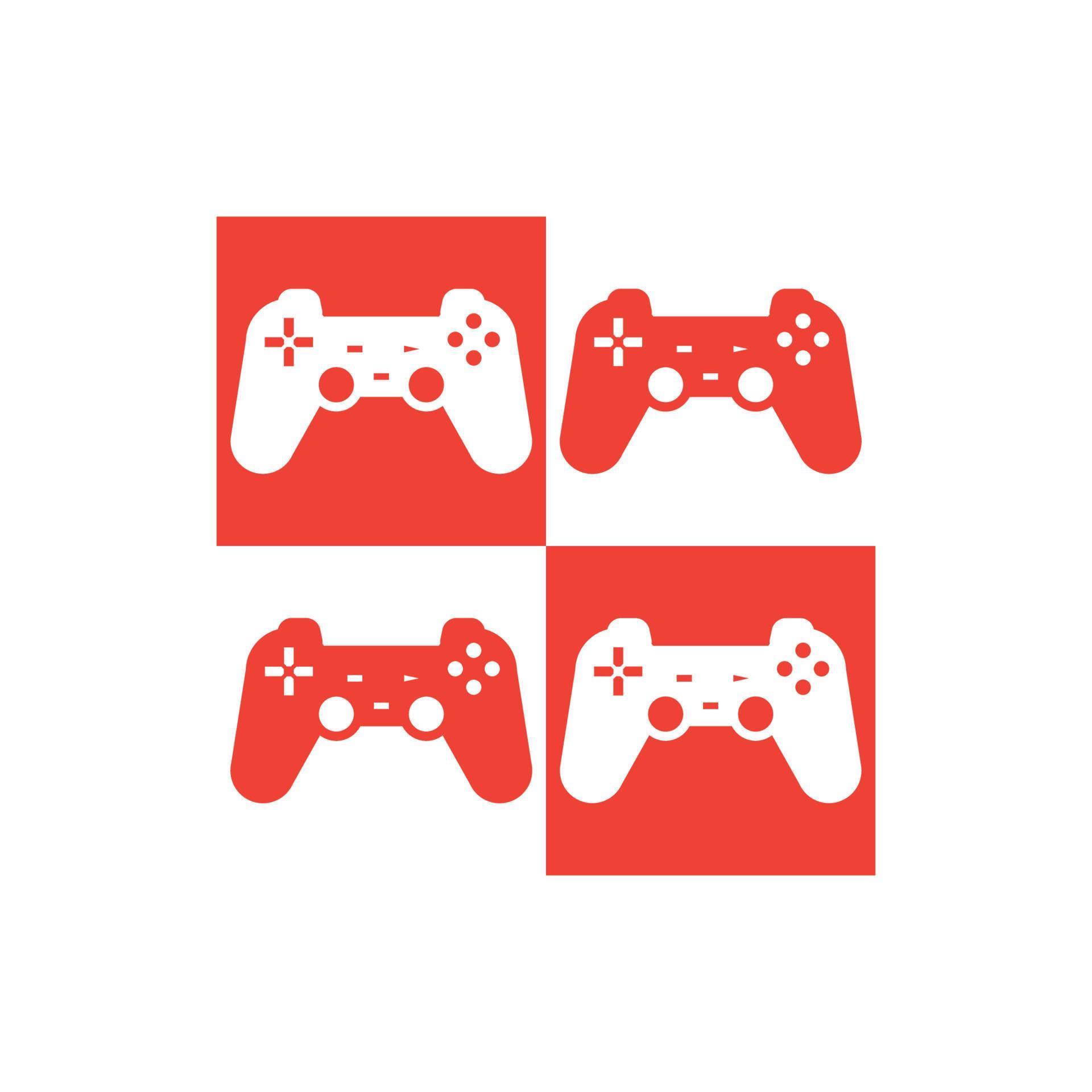 video game group template logo vector. 12476625 Vector Art at Vecteezy
