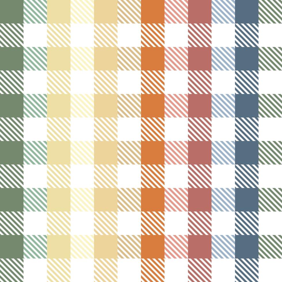 Winter color checkered background, plaid texture seamless pattern fabric checkered background, gingham background vector