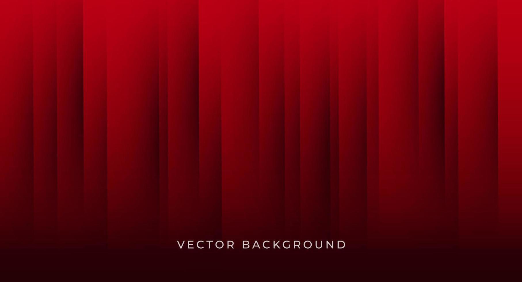 Ilustración de vector de fondo rojo elegante de lujo abstracto