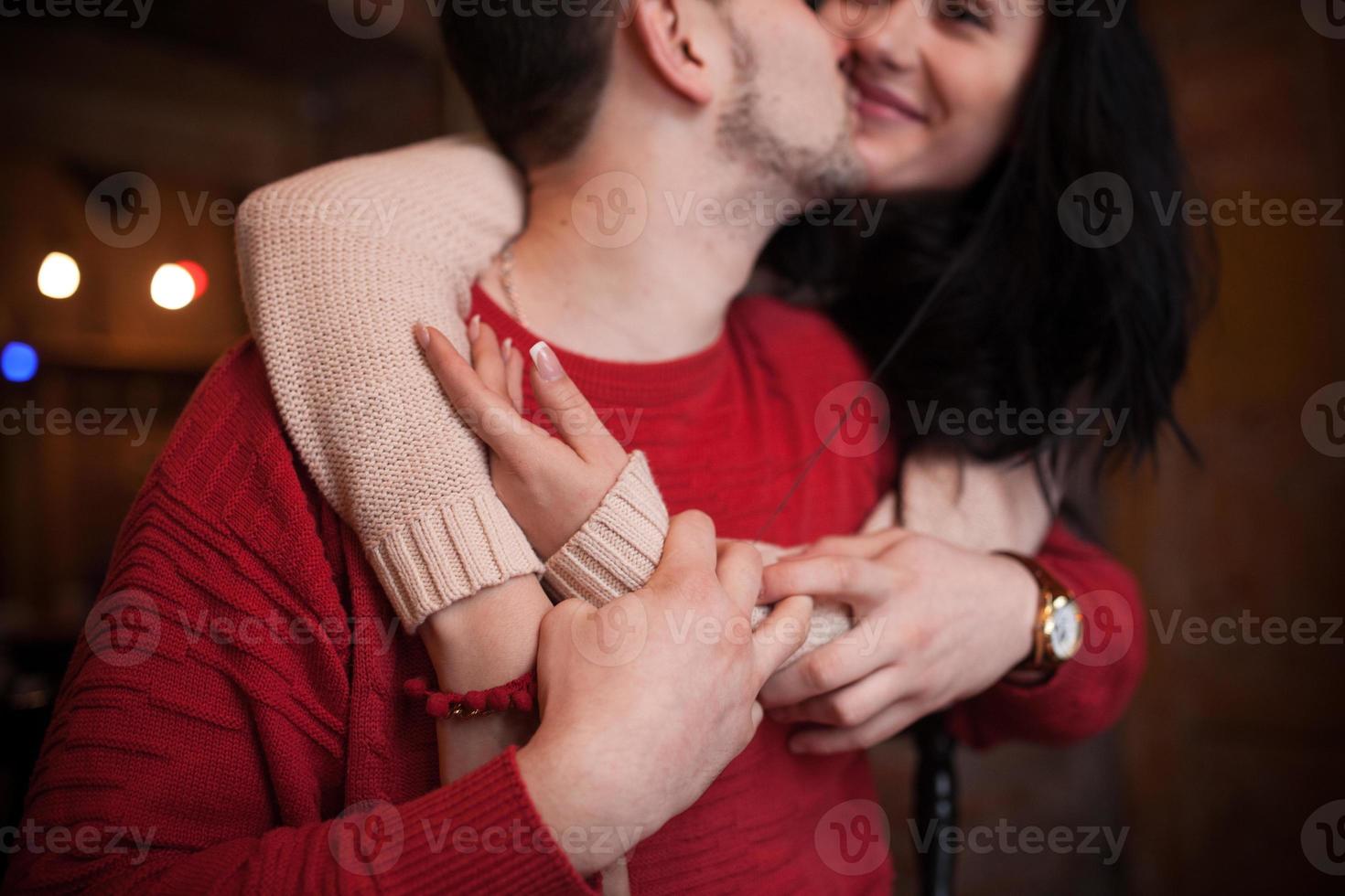 Couple together view photo
