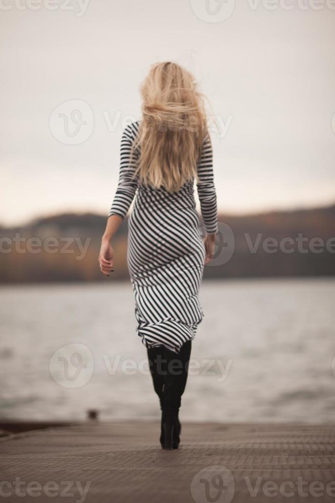 Woman outdoor portrait photo