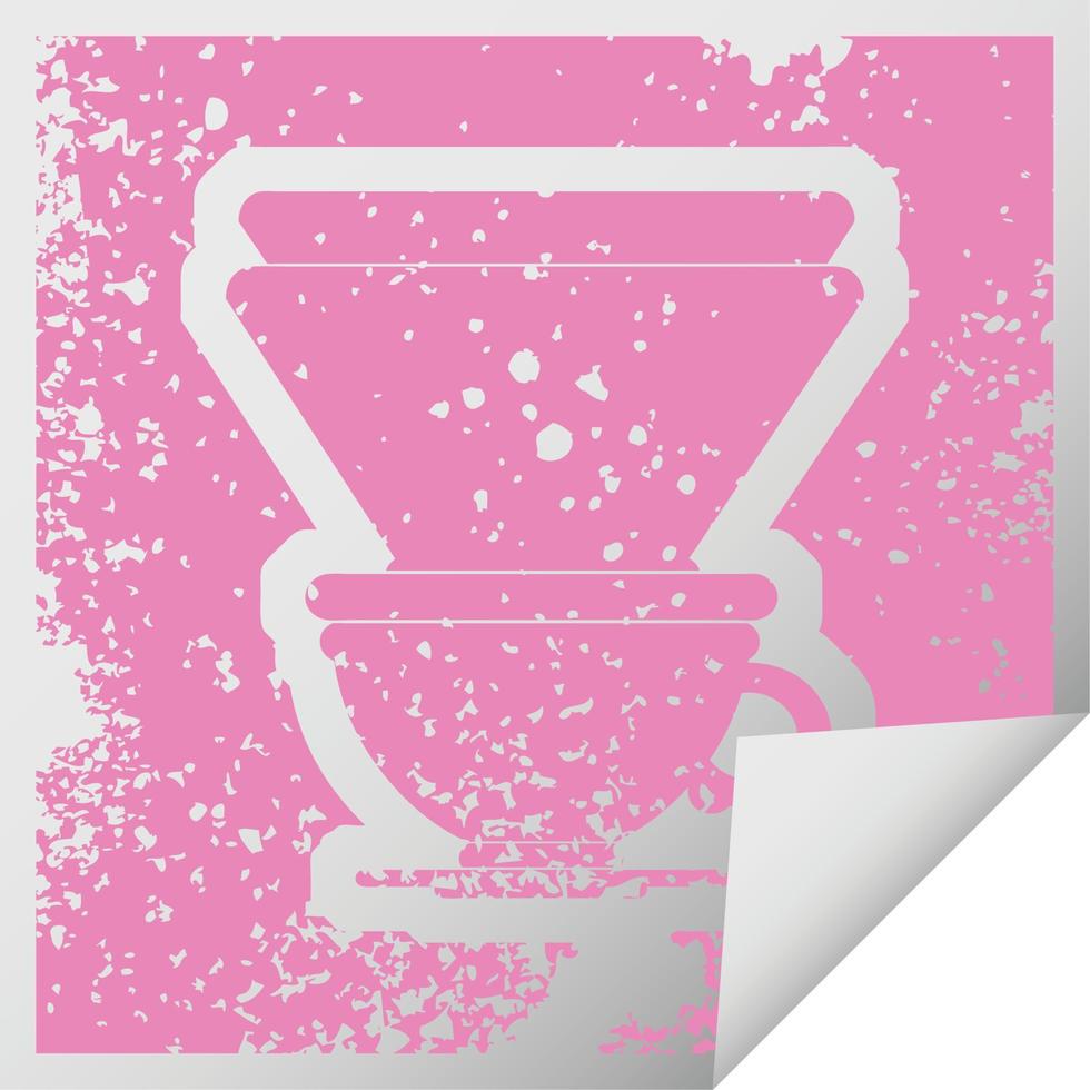 vector icon illustration of a filter coffee cup 12480264 Vector Art at