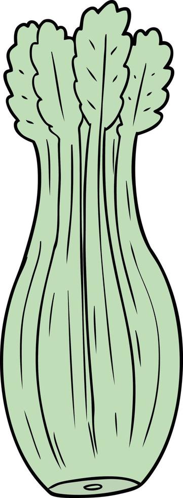 Vector cartoon vegetable