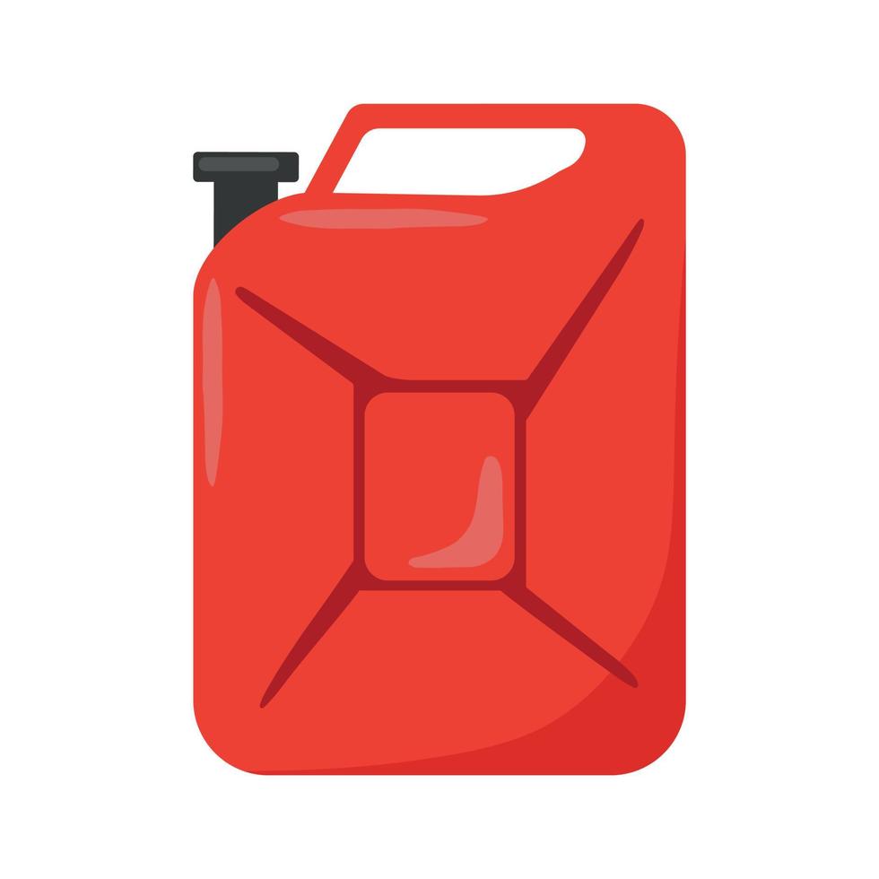 Canister of gasoline with a fuel. Petrol can icon. Vector illustration 12482333 Vector Art at
