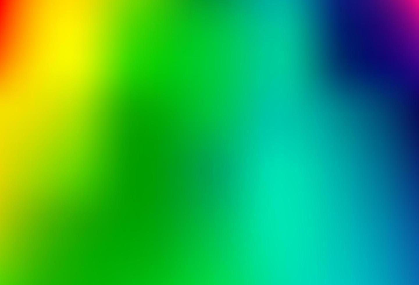 Light Multicolor, Rainbow vector blurred shine abstract template.