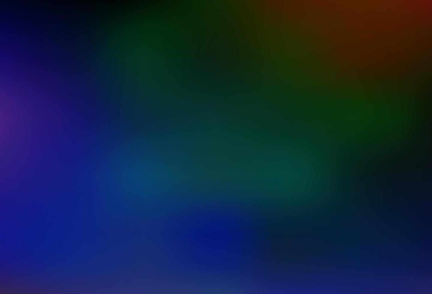 Dark Multicolor, Rainbow vector blur pattern.