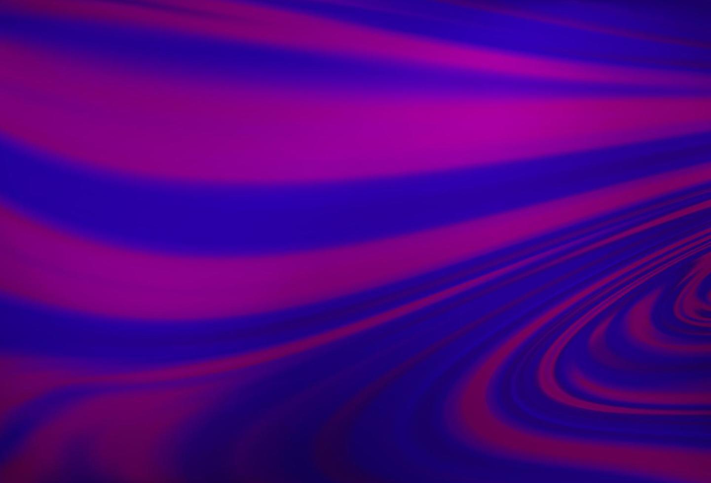 Dark Purple vector background with liquid shapes.