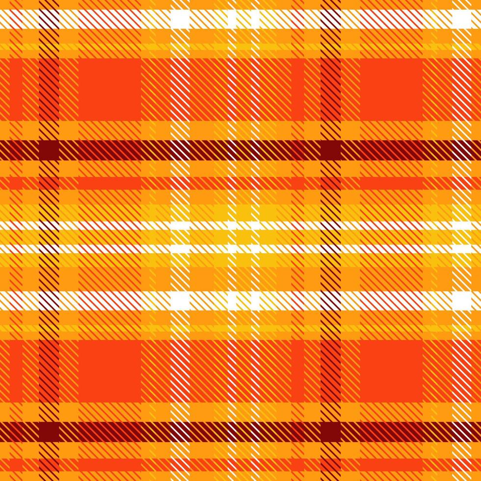 plaid style pattern background in halloween colours vector