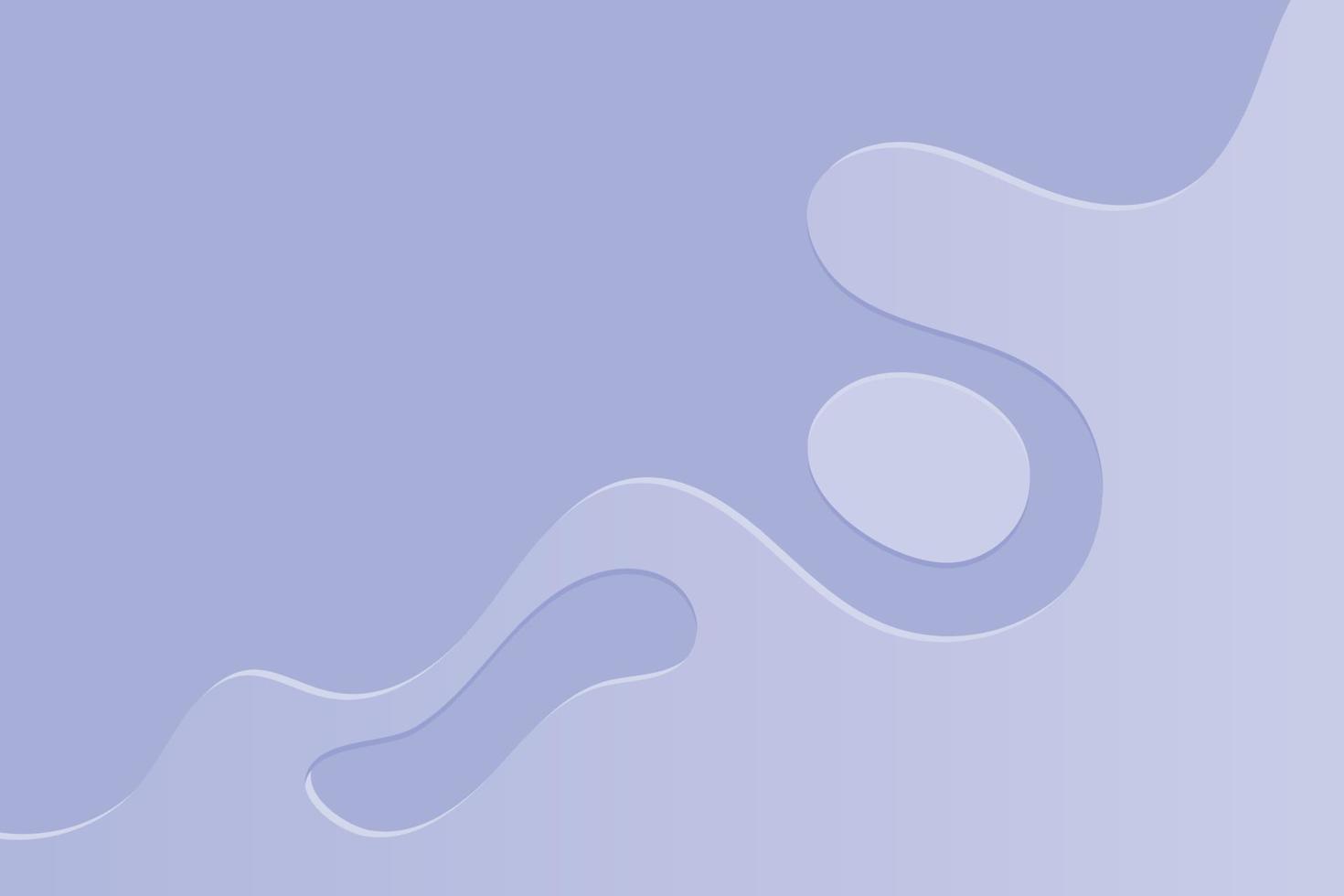 Light violet plastic splash abstract backround. Dynamic smooth wavy shapes decorative illustration. vector
