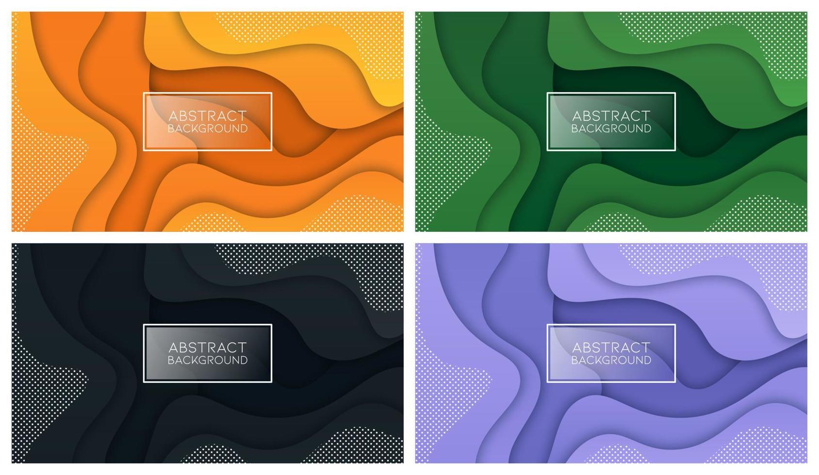 Colorful liquid and geometric background with fluid gradient shapes vector