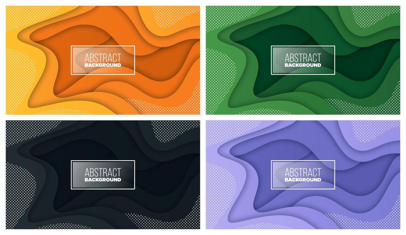 Colorful liquid and geometric background with fluid gradient shapes vector