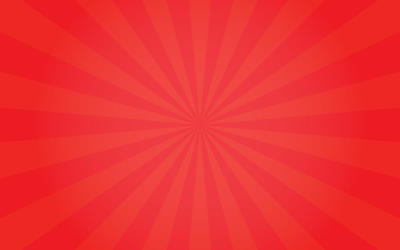 fondo de explosión abstracta en color degradado rojo oscuro. efecto de resplandor de estilo asiático. patrón de brillo de sol. ilustración vectorial de un rayo radial. viga estrecha. para telones de fondo, carteles y pancartas. vector