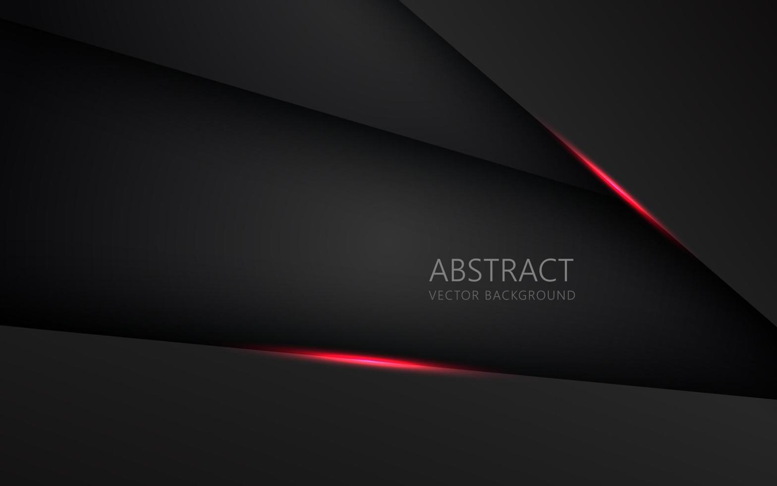 abstract light red black space frame layout design tech triangle concept gray texture background. eps10 vector