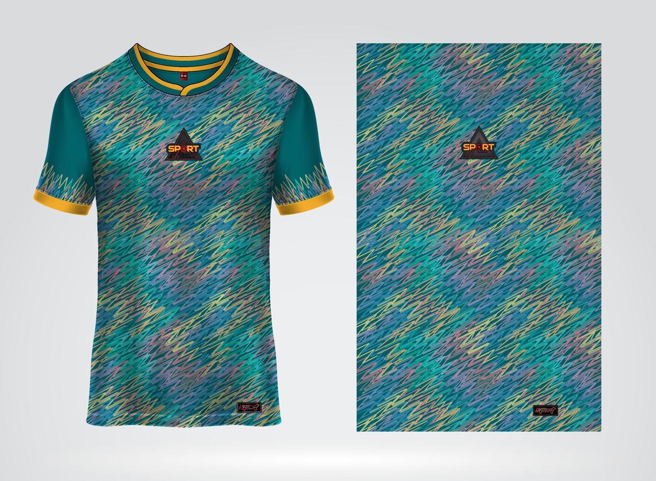 camiseta de punto deportivo. maqueta de camiseta de fútbol para club de  fútbol. textil de tela de patrón deportivo. patrón de textura de fondo de  deporte 12484682 Vector en Vecteezy