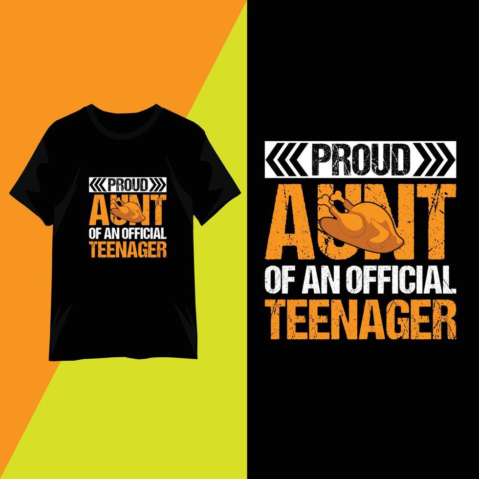 Thanksgiving Day trendy typography Tshirt design  vector
