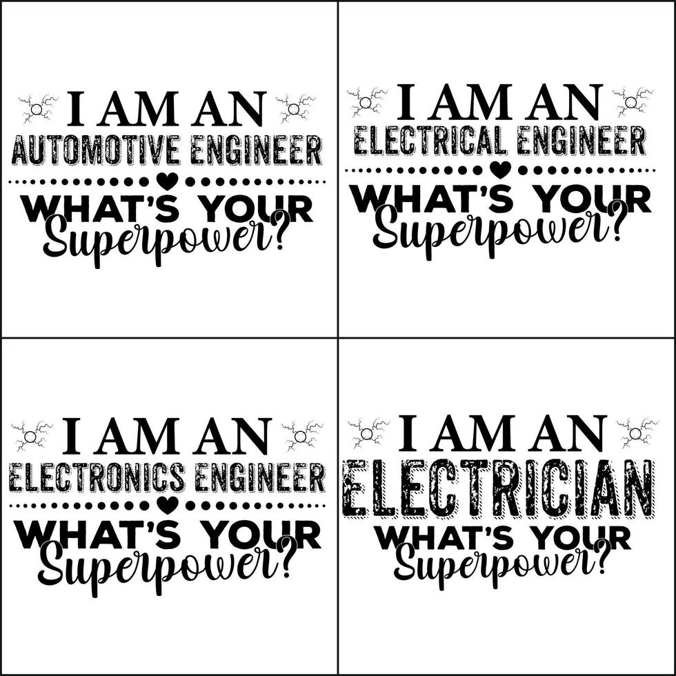 Engineer t shirt design or Engineer typography  t shirt vector