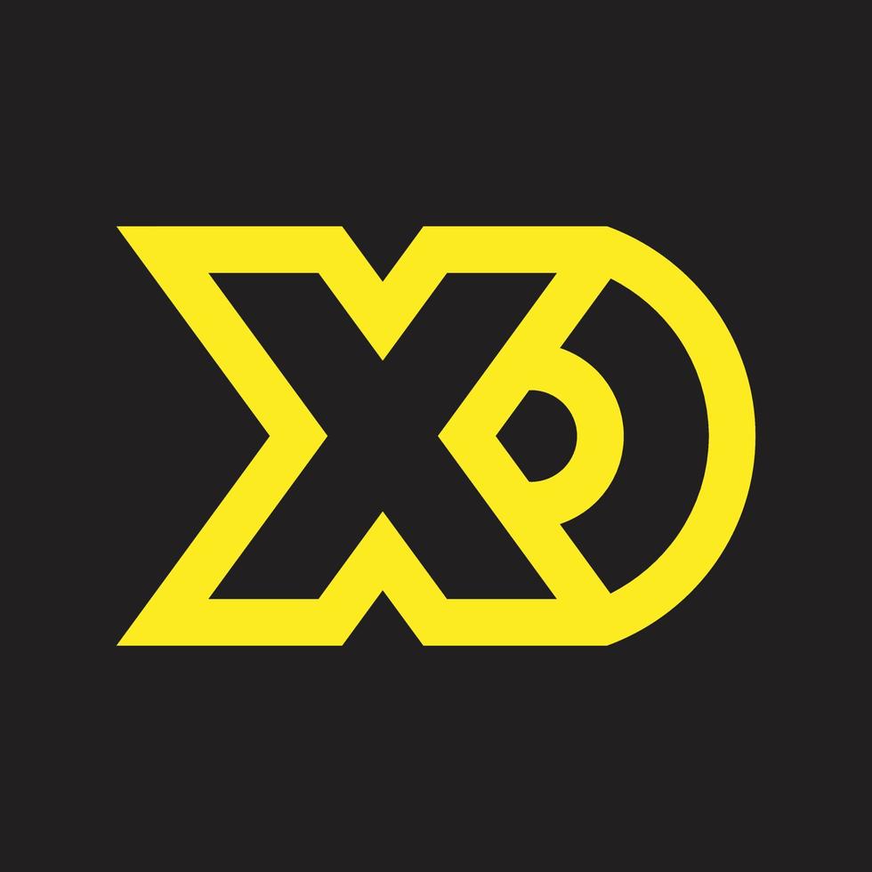Letter X vector Logo Template Illustration Design.